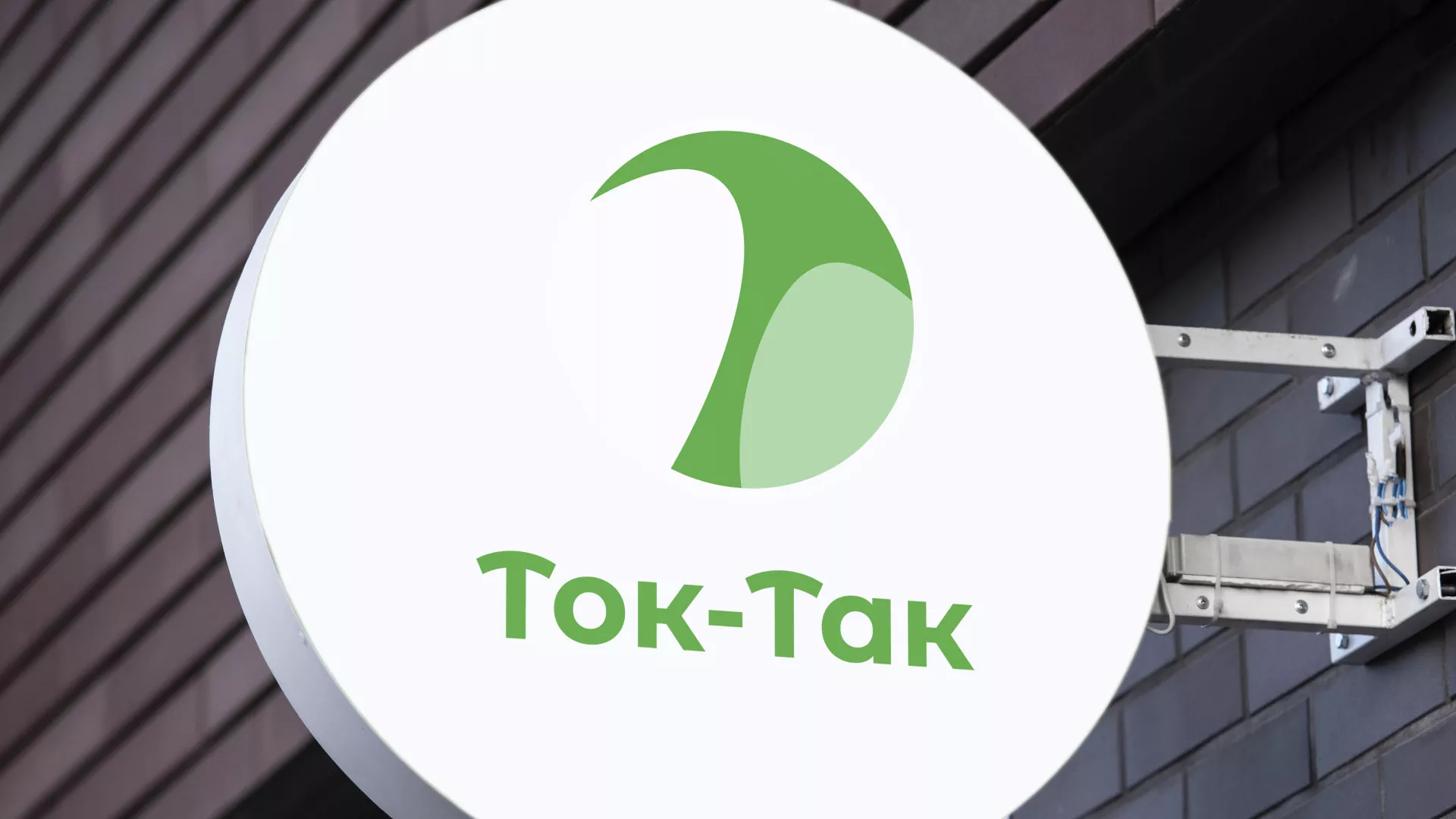 Разработка логотипа аутсорсинговой компании «Ток-Так» в Таре