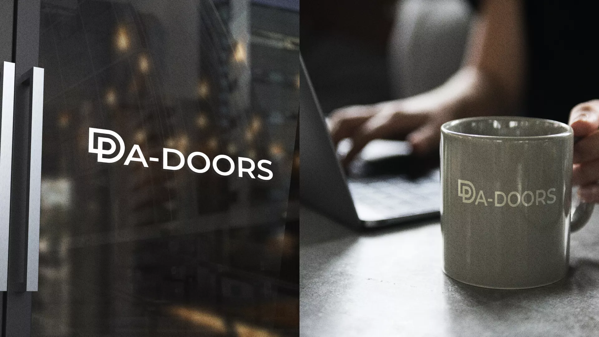 Создание логотипа компании «DA-DOORS» в Таре